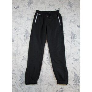 EUC Womens Lacoste Sport Tennis Lined  Pants Black Athletic Jogger FR 2 US S
